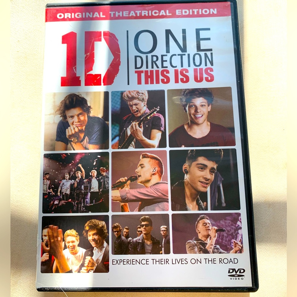 One Direction This Is Us DVD Movie